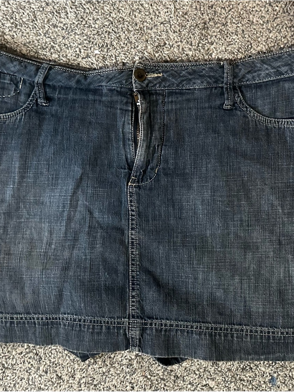 Faded Glory Dark Wash Women’s Skort